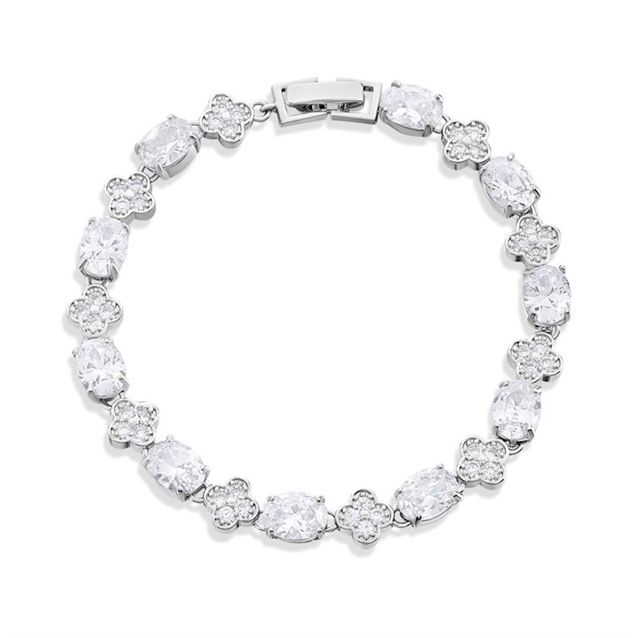 Crystal Allure CZ Flower Bracelet - J79132