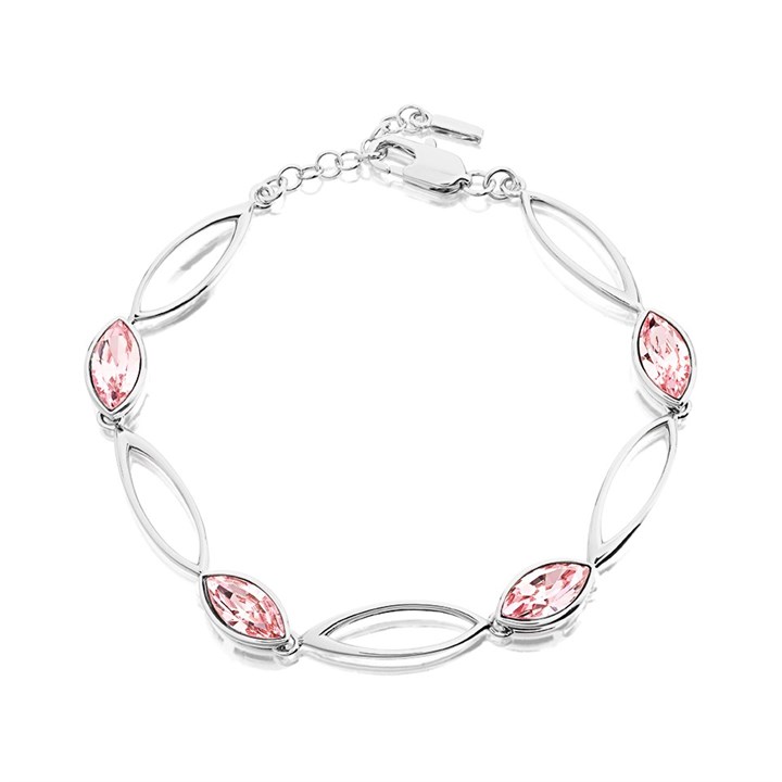 Crystal Allure Pink Crystal Bracelet - J8083