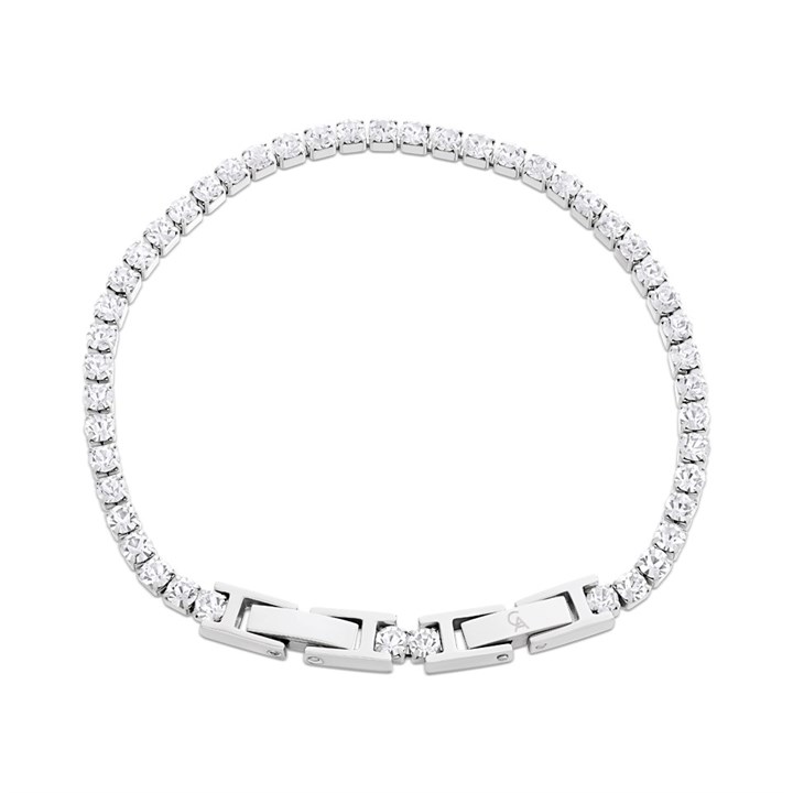 Crystal Allure Clear Crystal Claw Set Tennis Bracelet - J8089