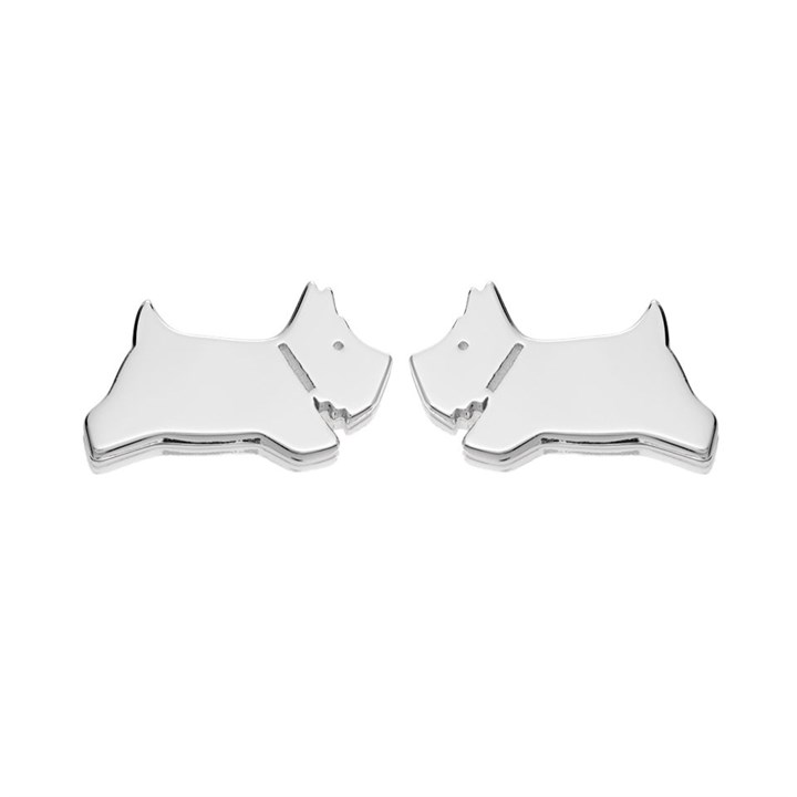 Radley RYJ1223 Silver Dog Stud Earrings - J81110