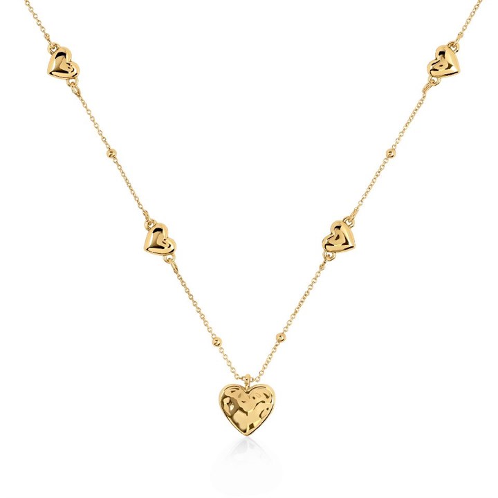 Radley RYJ2552S Gold Tone Heart Station Necklace - J81912