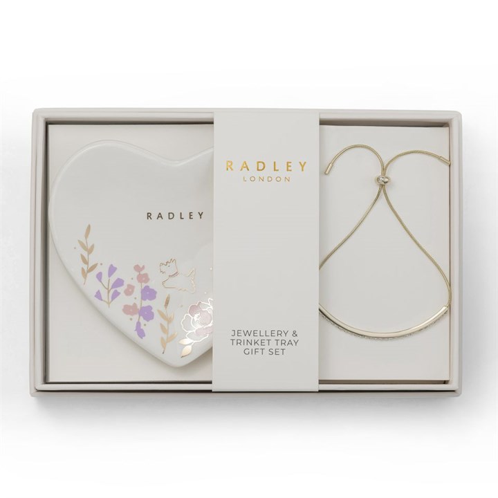 Radley RYJ3696S-TK-SET Trinket Tray and Bracelet Set - J81928
