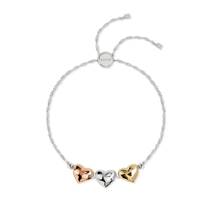Radley RYJ3485S Rose Gold And Silver Tone Heart Bracelet - J81947