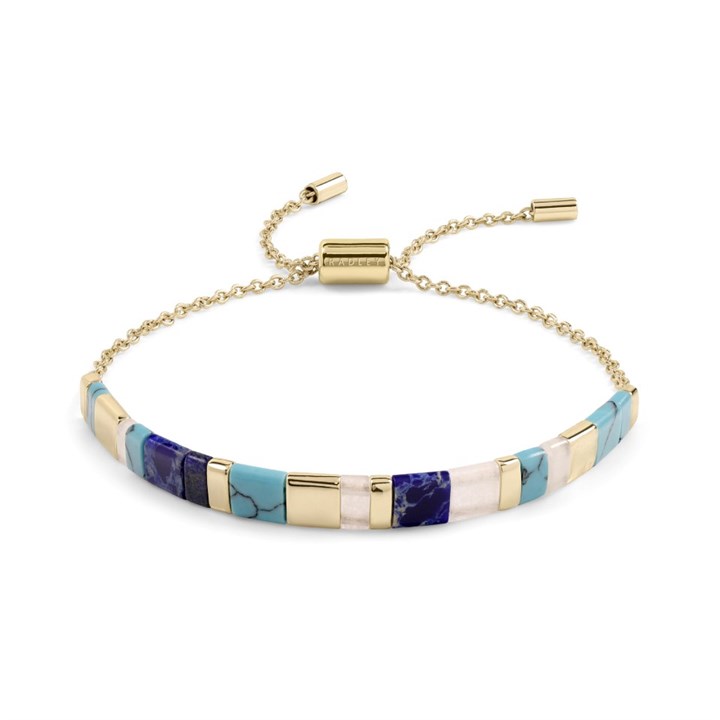 Radley RYJ3446S Gold Tone Blue Stone Bracelet - J81954