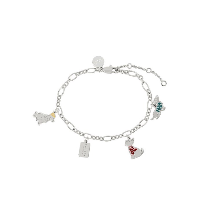 Radley RYJ3127S Silver Tone Charm Bracelet - J81999