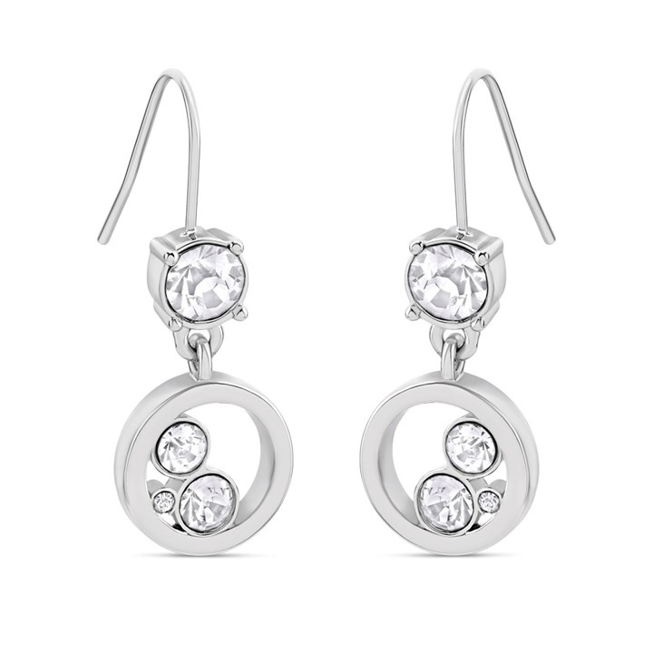 Fiorelli XE1307C Crystal Circle Drop Earrings - J82110