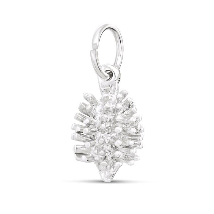 Silver Hedgehog Charm - J90002