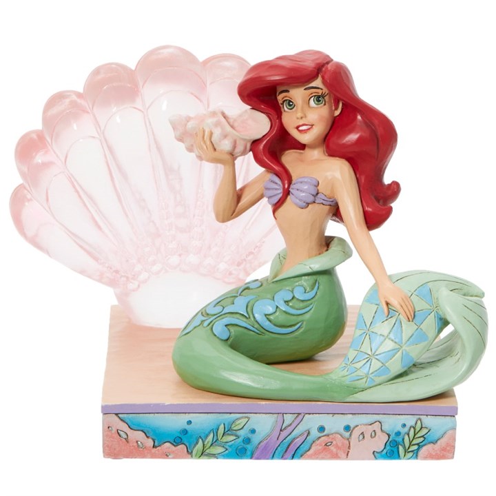 Disney Traditions 6011923 Ariel With Seashell - P01510
