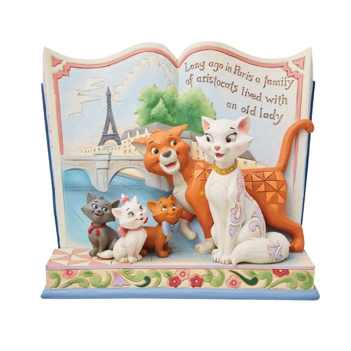 Disney Traditions 6013080 Long Ago In Paris Storybook - P01545