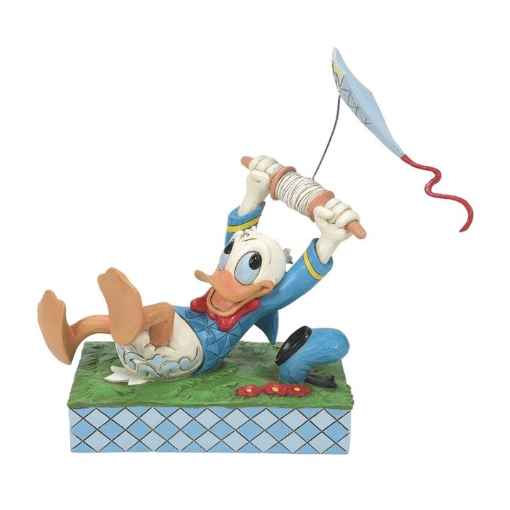 Disney Traditions 6014314 Donald Duck Flying A Kite - P01549