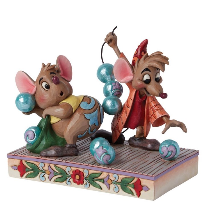 Disney Traditions 6015020 Gus And Jaq - P01570