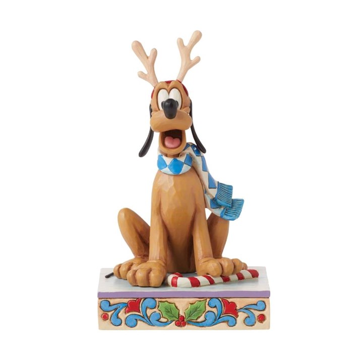 Disney Traditions 6015012 Holiday Pluto - P01588