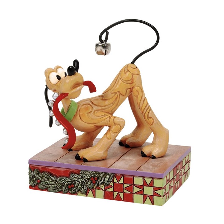 Disney Traditions 6016885 Pluto With Bells - P01631