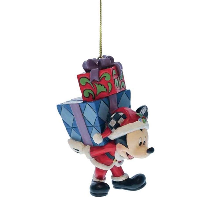 Disney Traditions 6017547 Mickey With Gifts Hanging Ornament - P01652