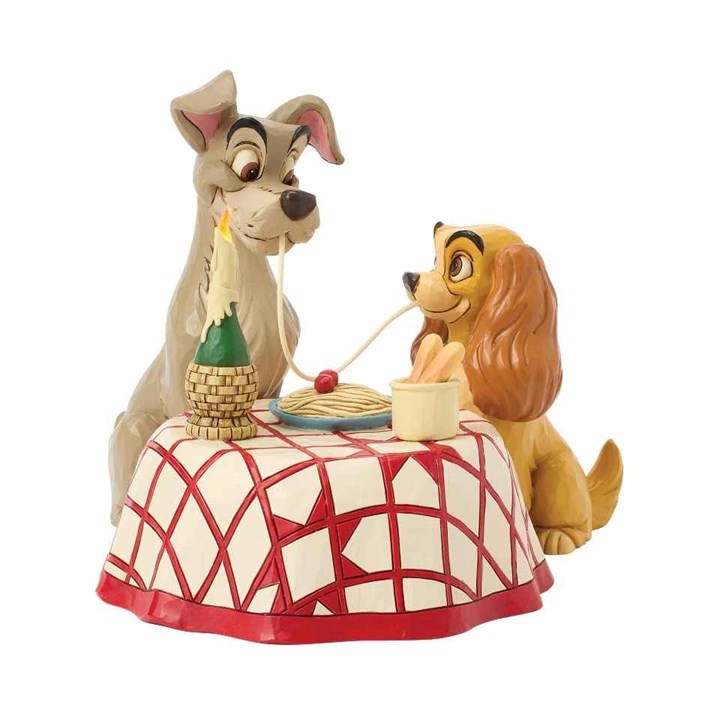 Disney Traditions 6016899 Lady And The Tramp (Spaghetti Scene) - P01668