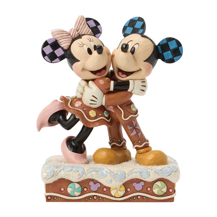 Disney Traditions 6018705 Gingerbread Mickey & Minnie - P01701