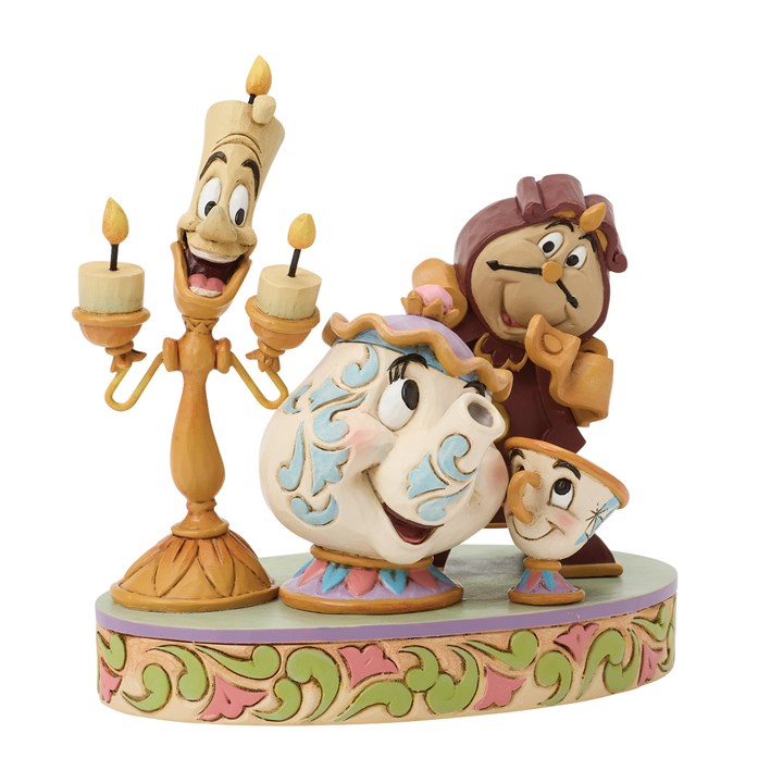Disney Traditions 6018724 Lumiere And Friends - P01717