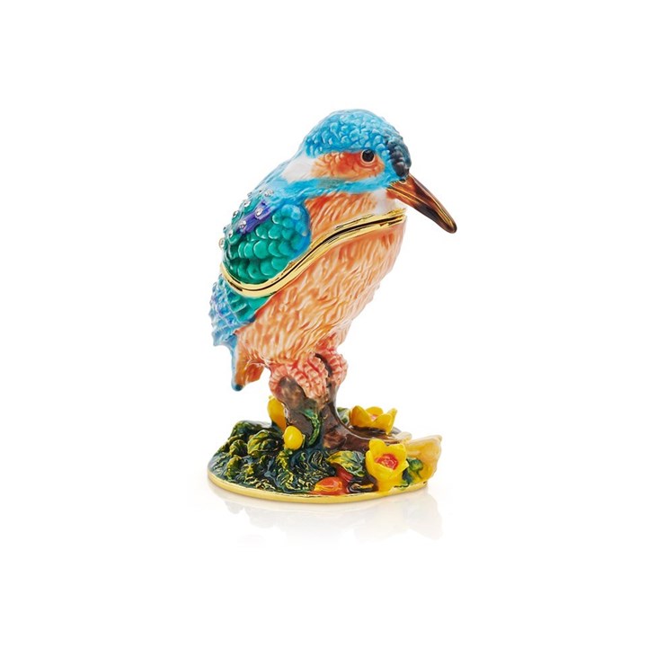 Treasured Trinkets Kingfisher Trinket Box - P12148