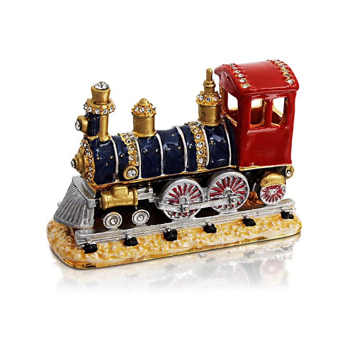 Treasured Trinkets Christmas Train Trinket Box - P12183
