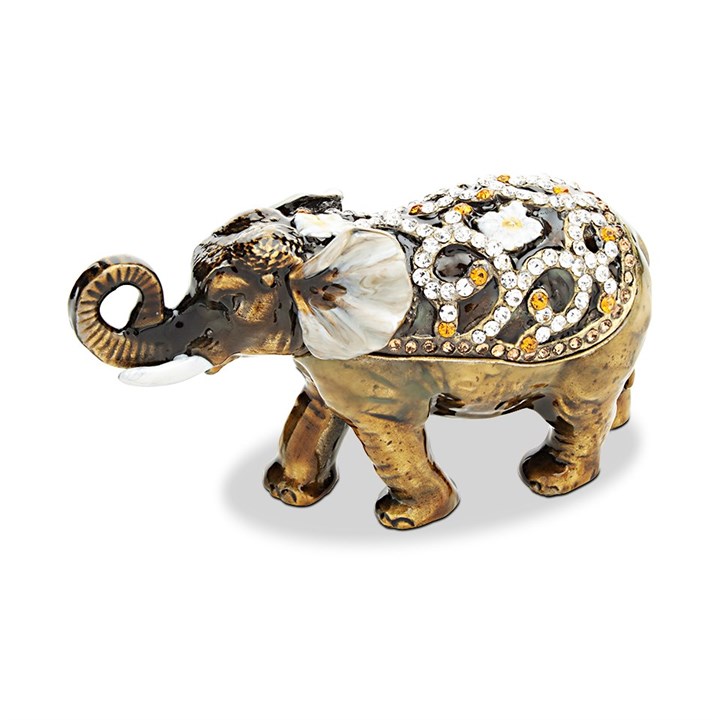 Treasured Trinkets Elephant Trinket Box - P12185