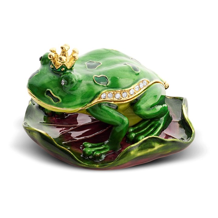 Treasured Trinkets Frog Prince Trinket Box - P12189