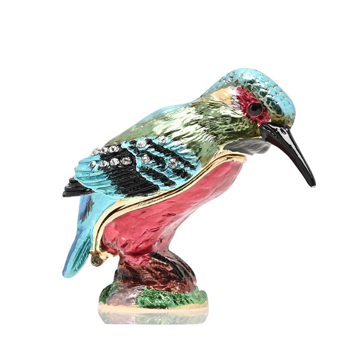 Treasured Trinkets Kingfisher Trinket Box - P12201