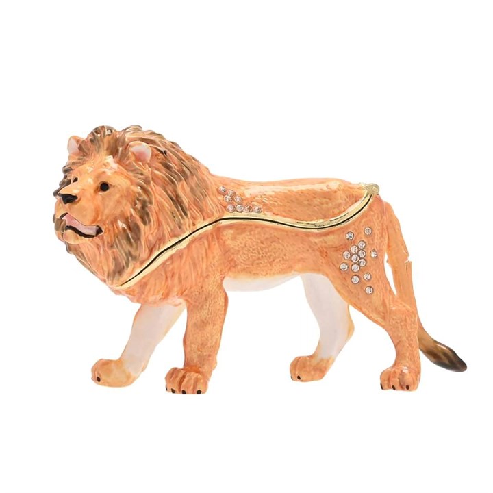 Treasured Trinkets Lion Trinket Box - P12209
