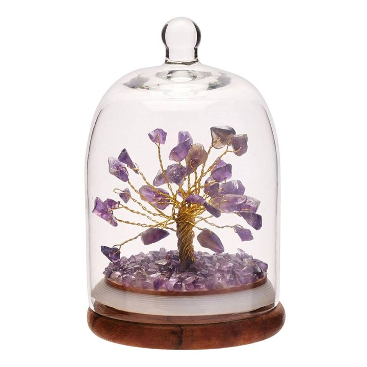 Amethyst Gemstone Tree - P3804