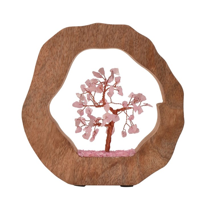 Serenity Tree of Life Rose Quartz - P3807
