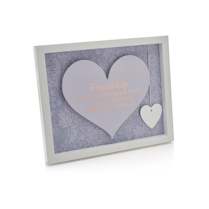 Said With Sentiment 7603 Friendship Heart Frame Wall Art - P4253