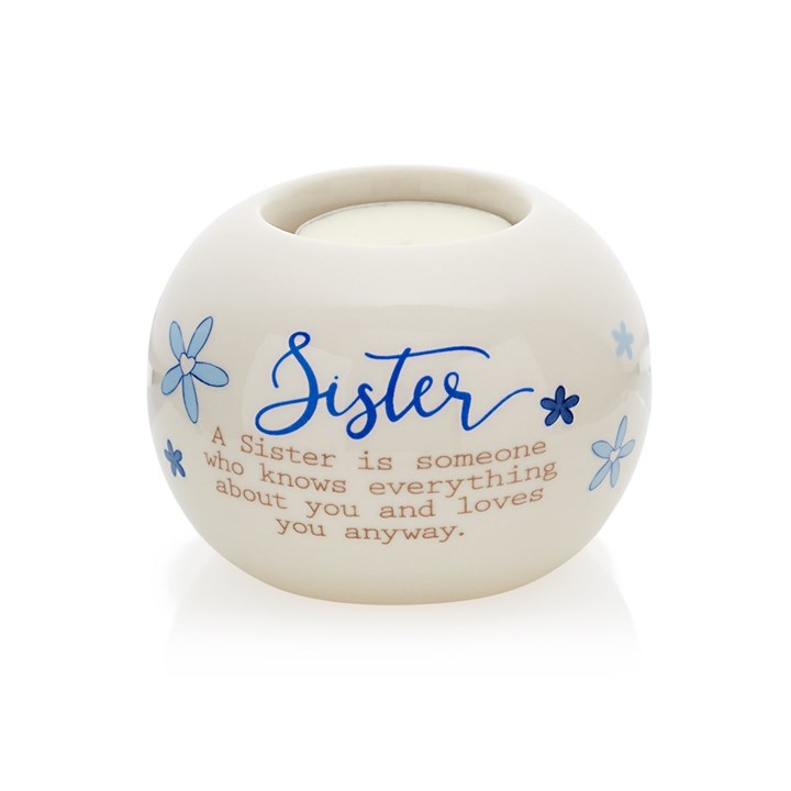 Said With Sentiment 7225 Sister Tealight Holder - P4261