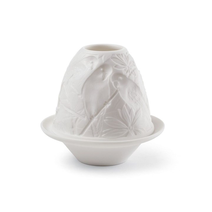 Lladro 01017305 Parrot Lithophane Votive Light - P4347