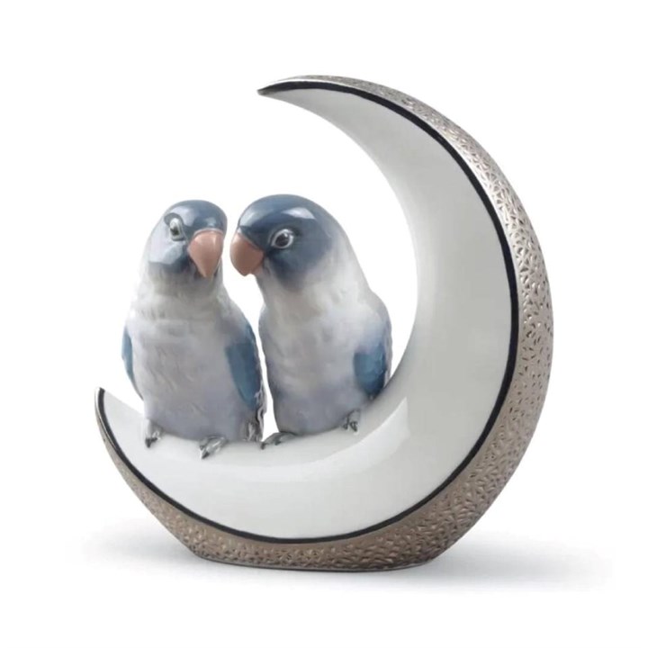 Lladro 01008789 Fly Me to The Moon - Silver Lustre - P44146