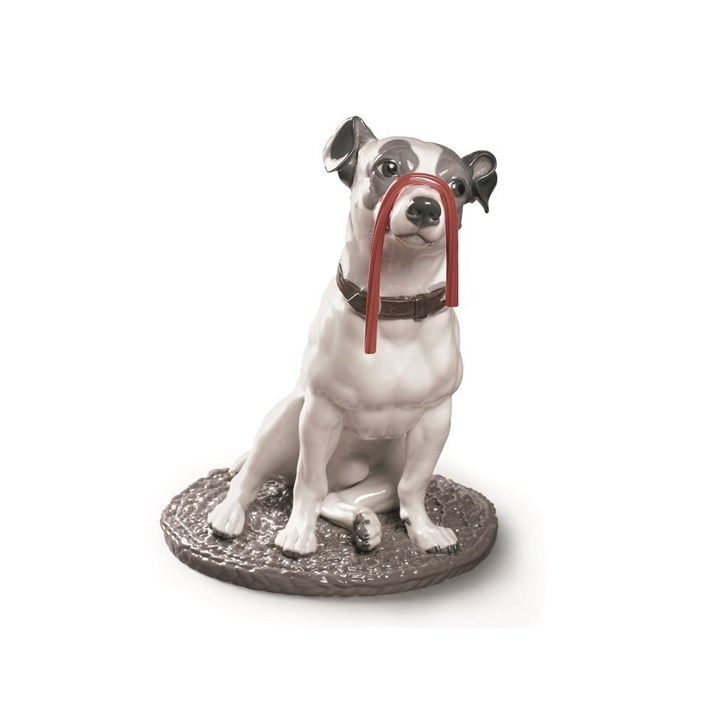 Lladro 01009192 Jack Russell With Licorice - P4439