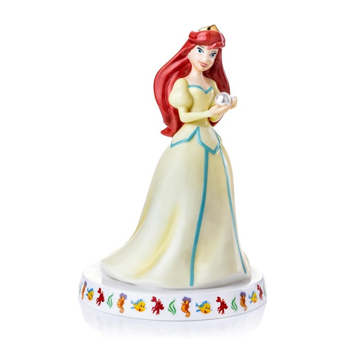 Ariel Imitation Birthstone Figurine (June - Pearl) - P46121