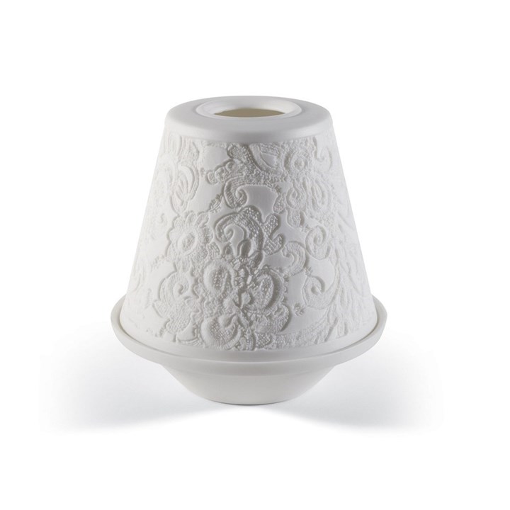Lladro 01017337 Lace Lithophane Votive Light - P4799