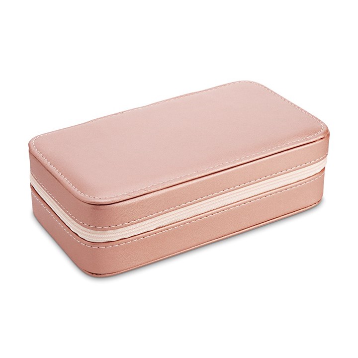 Mele & Co Rose Gold PU Travel Jewellery Box - P55158