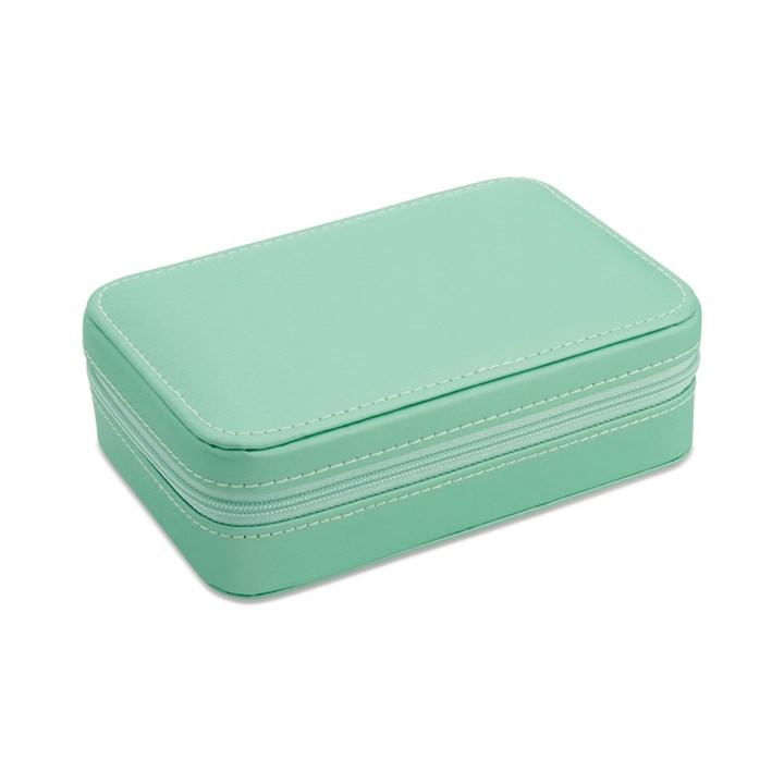Sea Green PU Travel Jewel Case - P55190