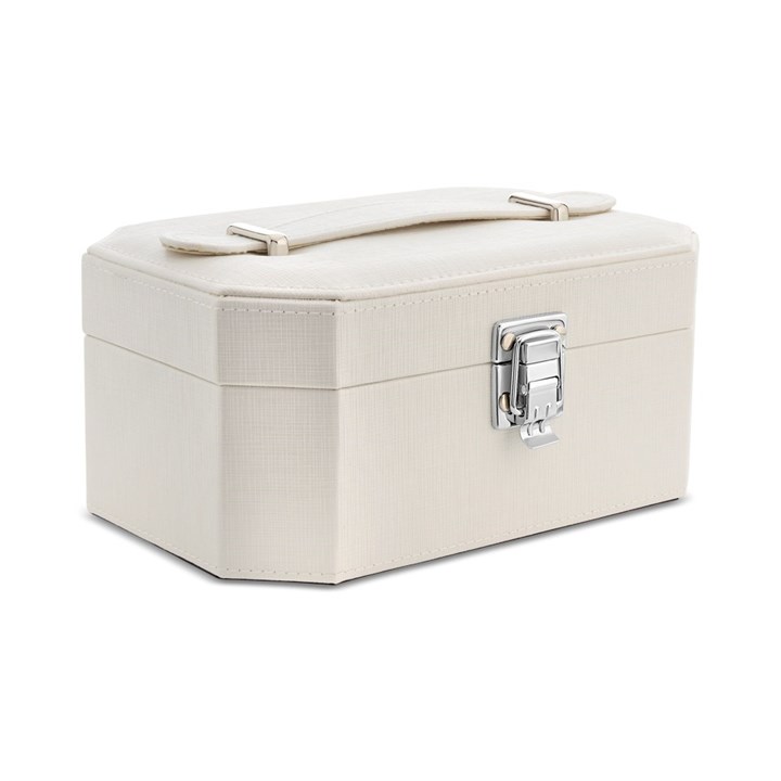 Mele & Co White PU Jewellery Box - P5682