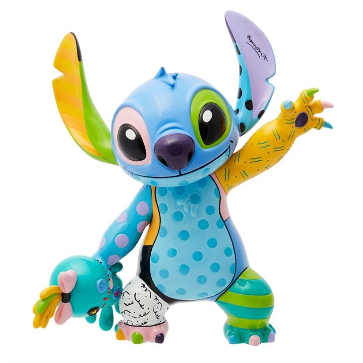 Disney By Romero Britto 6015553 Stitch And Scrump - P57187