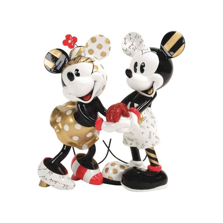 Disney By Romero Britto 6018067 Mickey & Minnie Midas Re-Colour - P57201