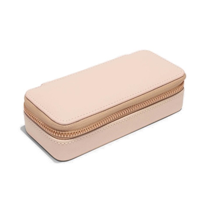 Stackers Blush Pink Zipped Travel Jewellery Box - P5854