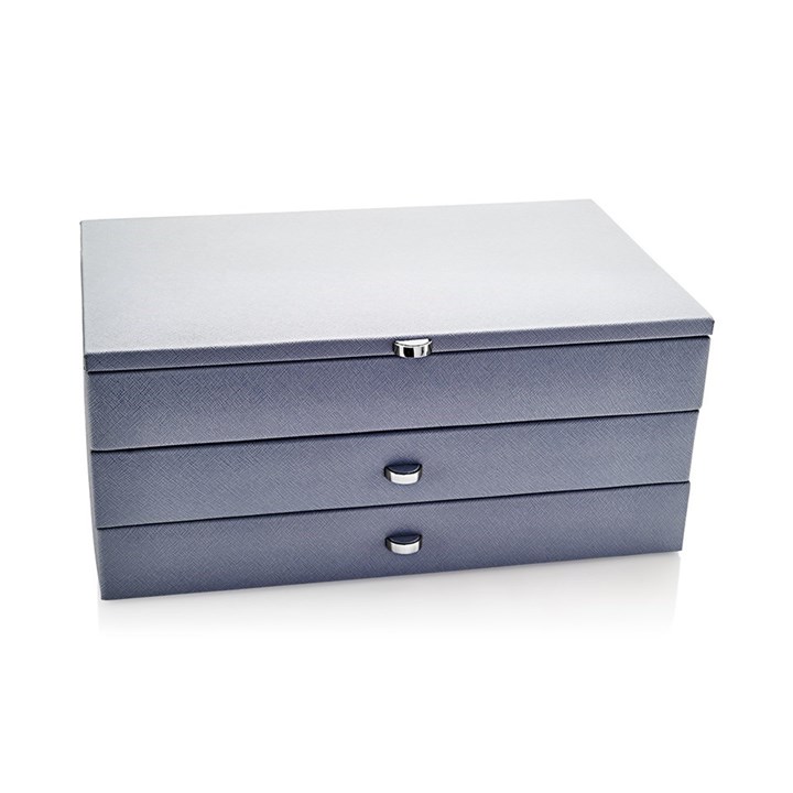 Carters Of London Dusky Blue Jewellery Box - P5868