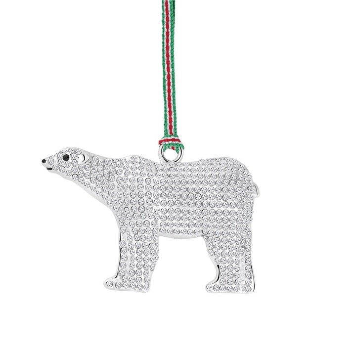 Newbridge Silverware Silver Plated Polar Bear Christmas Decoration - P59148