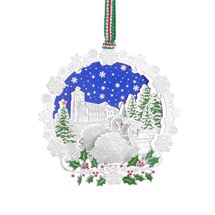 Newbridge LW556 Christmas Swans - P59179