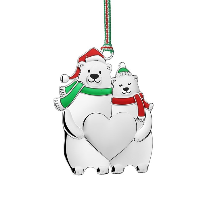 Newbridge Polar Bear Couple (Engravable) - P59206
