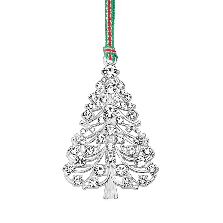Newbridge Silverware Christmas Tree With Stones - P59228