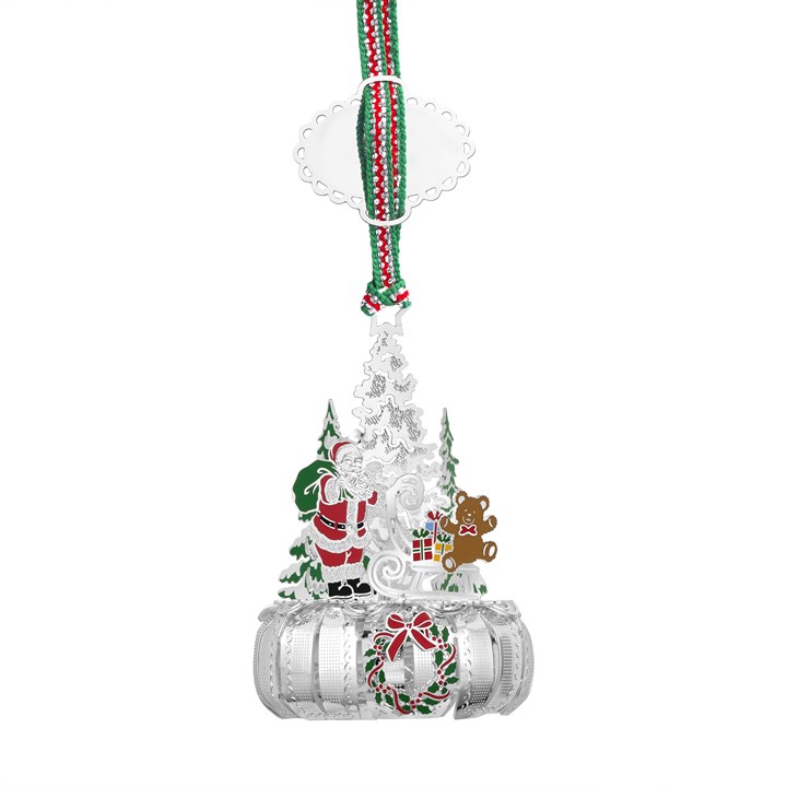 Newbridge Silverware Santa Carousel Decoration - P59237