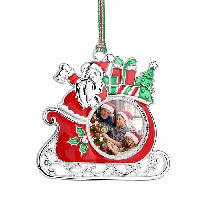 Newbridge Silverware Santa On Sleigh Photo Frame - P59245