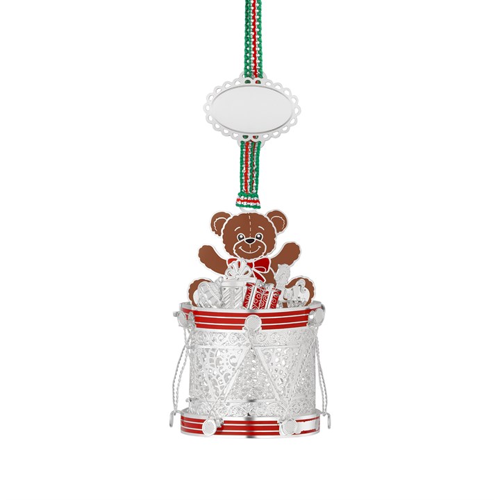 Newbridge Silverware Teddy Bear With Drum - P59247
